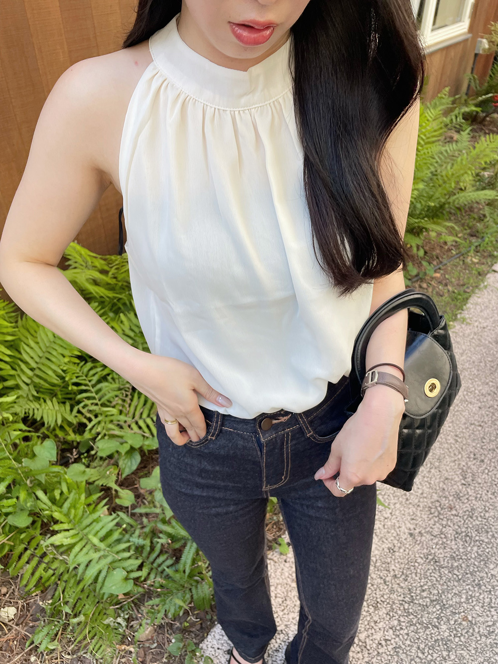 ホルターネックノースリーブブラウス | 詳細画像4