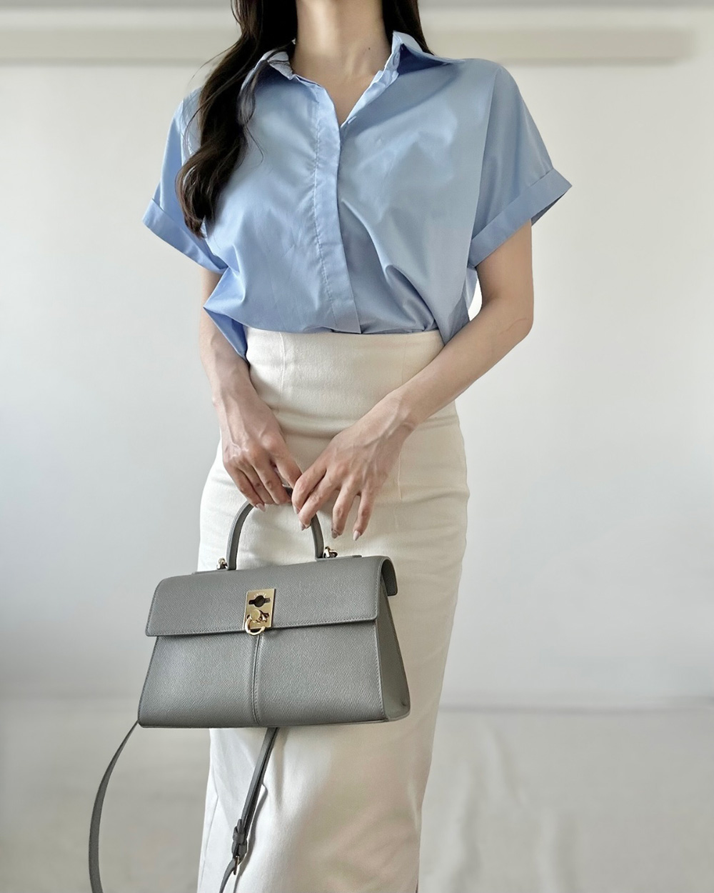 半袖ロールアップシャツ | 詳細画像2