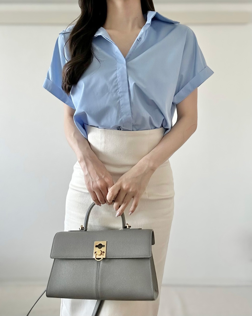 半袖ロールアップシャツ | 詳細画像6