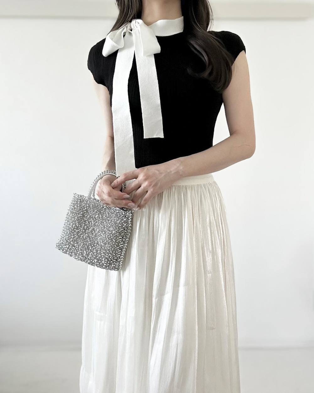 ウエストゴムシフォンスカート | 詳細画像8