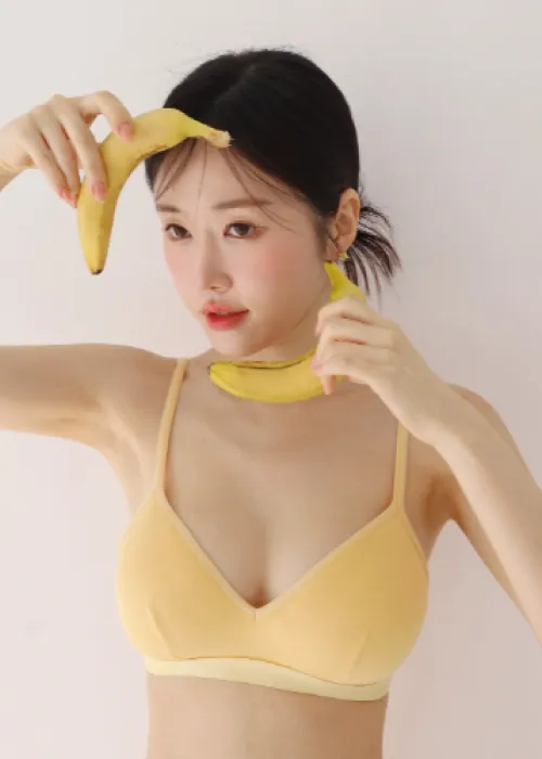 カップ付Vネックブラジャーショーツ | crassiang | 詳細画像1