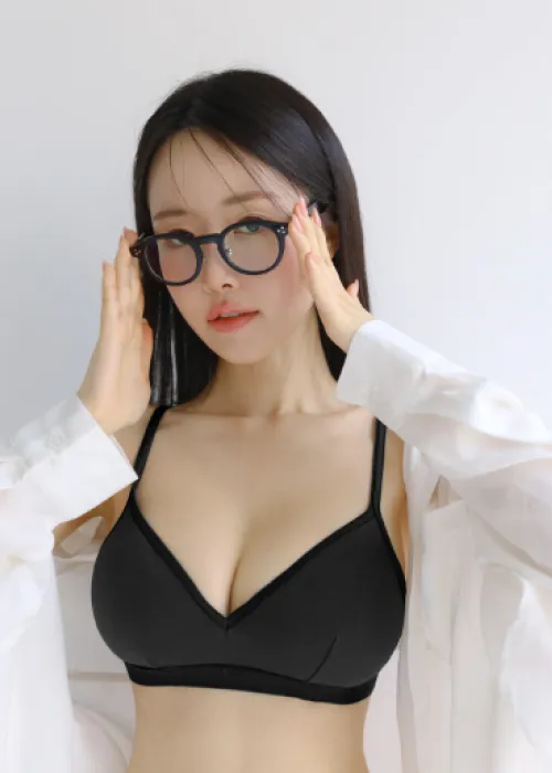 カップ付Vネックブラジャーショーツ | crassiang | 詳細画像2