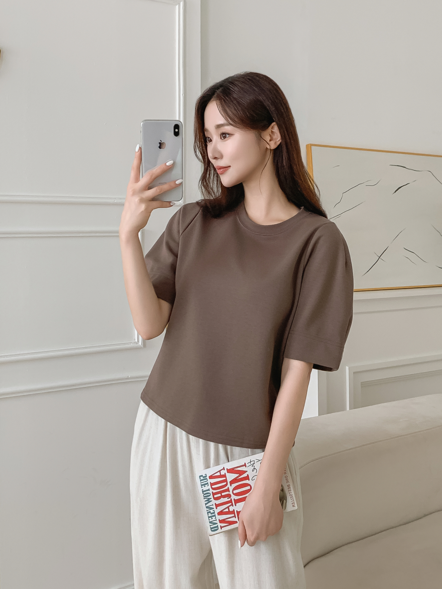 ラウンドネック半袖Tシャツ | 詳細画像31