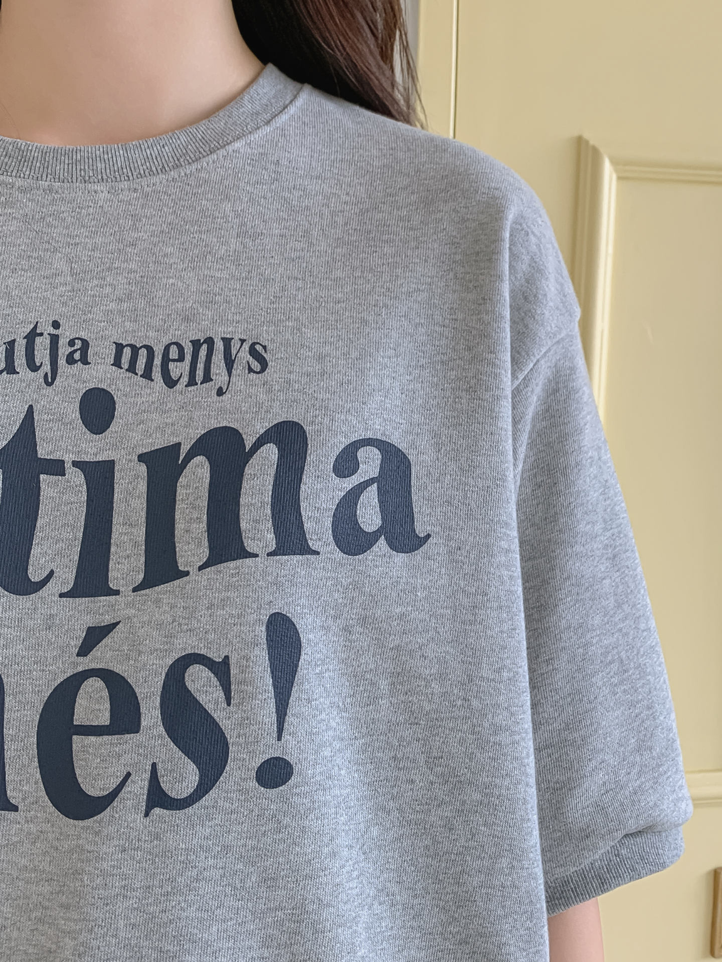 ラウンドネック半袖プリントTシャツスウェット | 詳細画像21
