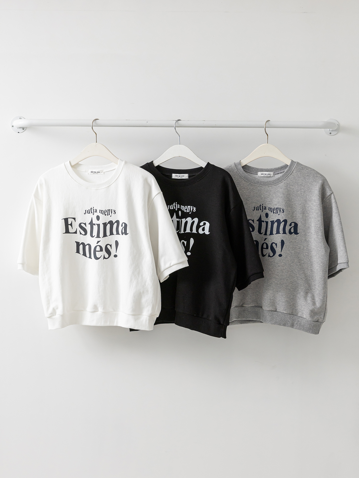 ラウンドネック半袖プリントTシャツスウェット | 詳細画像31