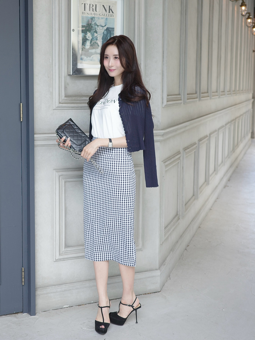 長袖スリムカーディガン | 詳細画像6