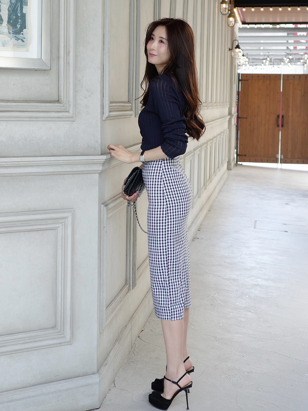 長袖スリムカーディガン | 詳細画像8