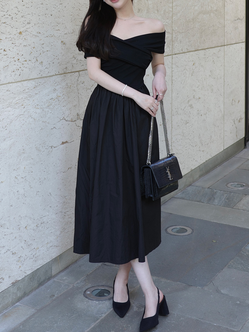 クロスオフショルダーワンピース | 詳細画像3