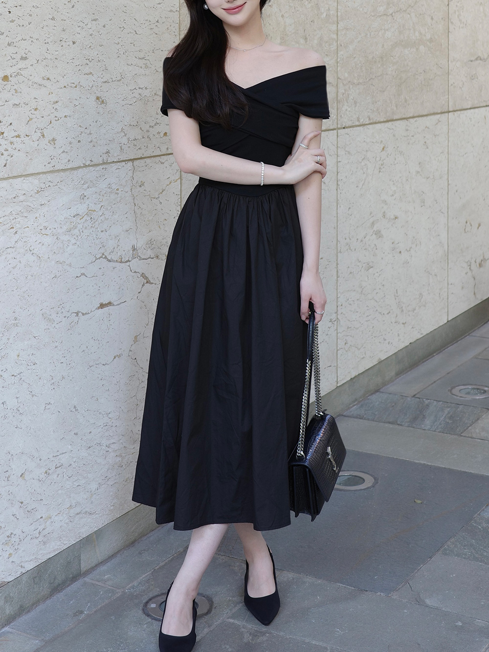 クロスオフショルダーワンピース | 詳細画像4