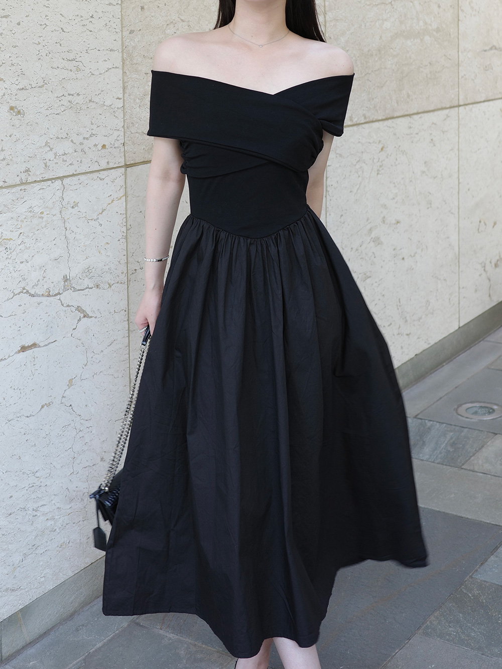 クロスオフショルダーワンピース | 詳細画像6