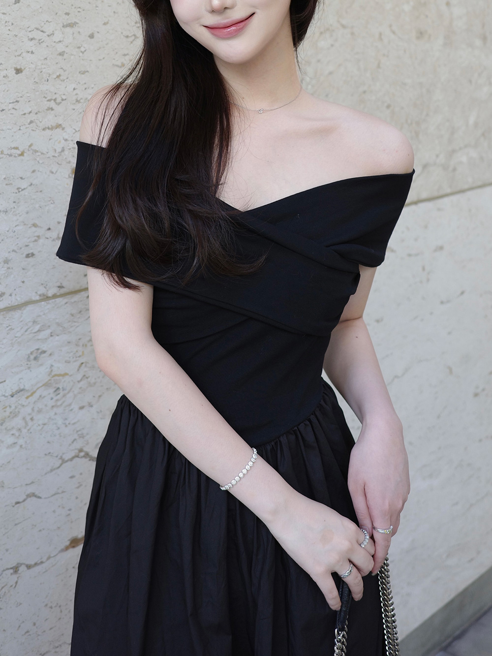 クロスオフショルダーワンピース | 詳細画像10