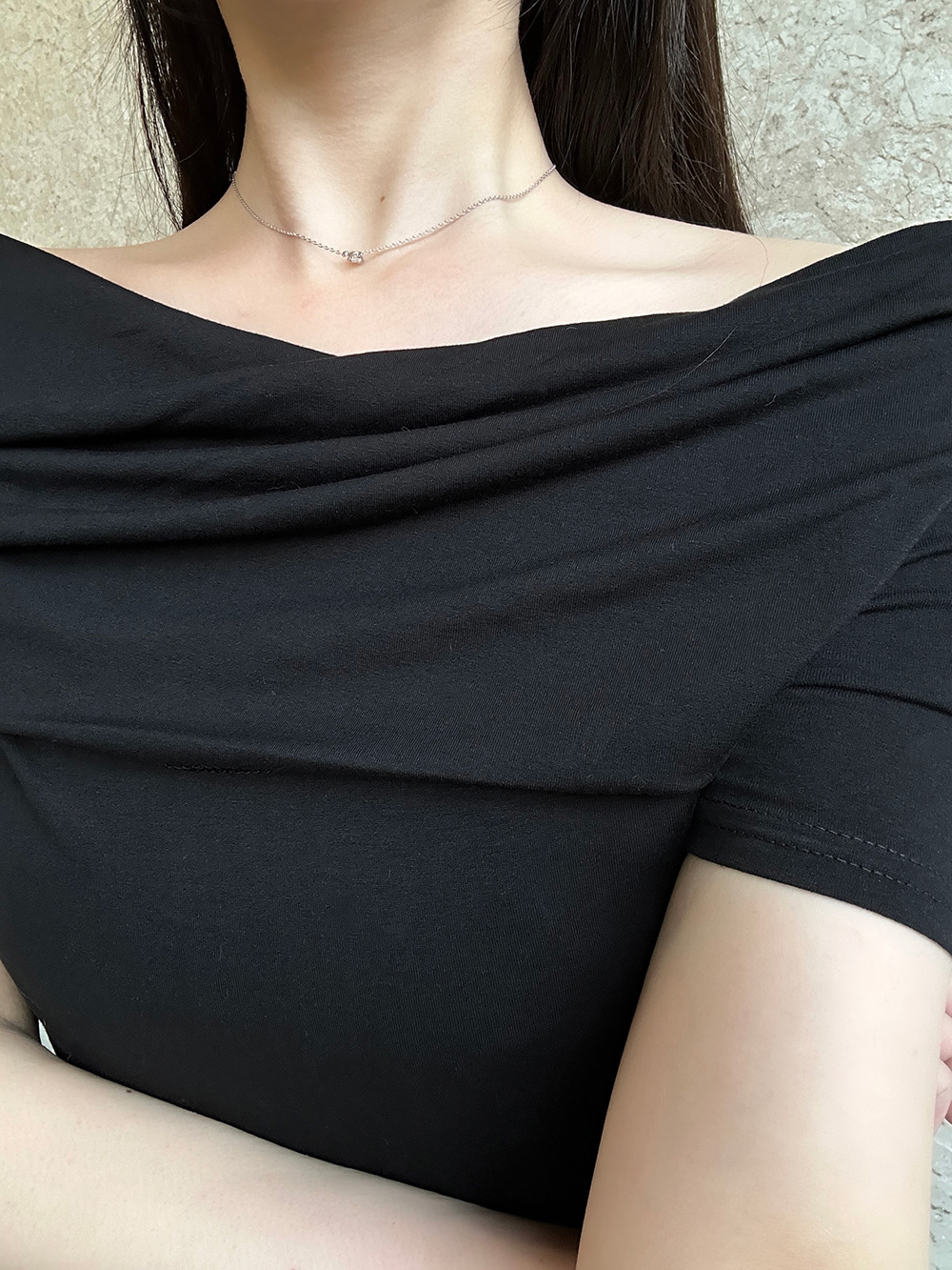 ドレープギャザーTシャツ | 詳細画像7