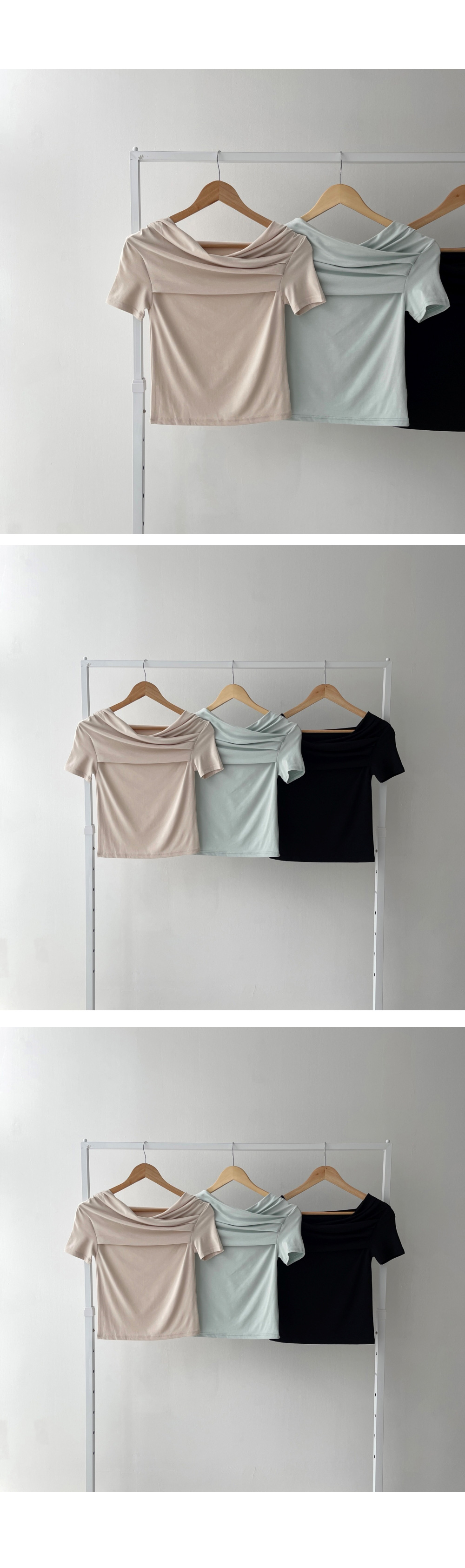 ドレープギャザーTシャツ | 詳細画像10