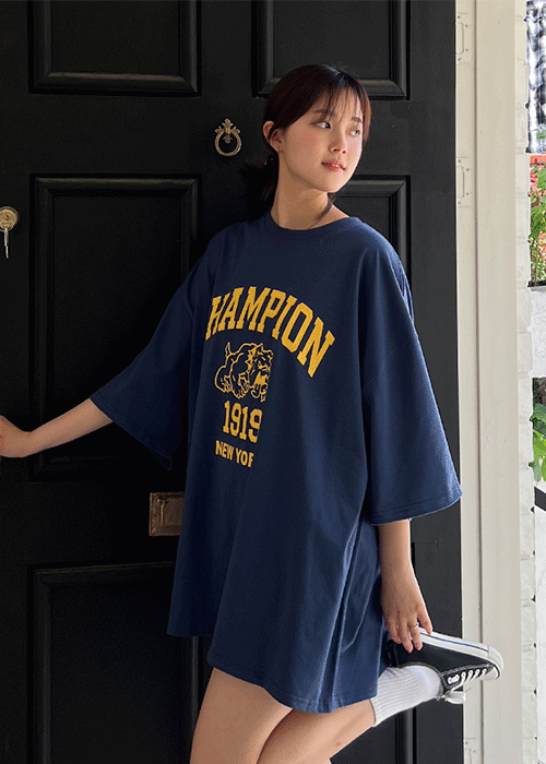 オーバーサイズボクシー半袖Tシャツ | レディースファッション通販