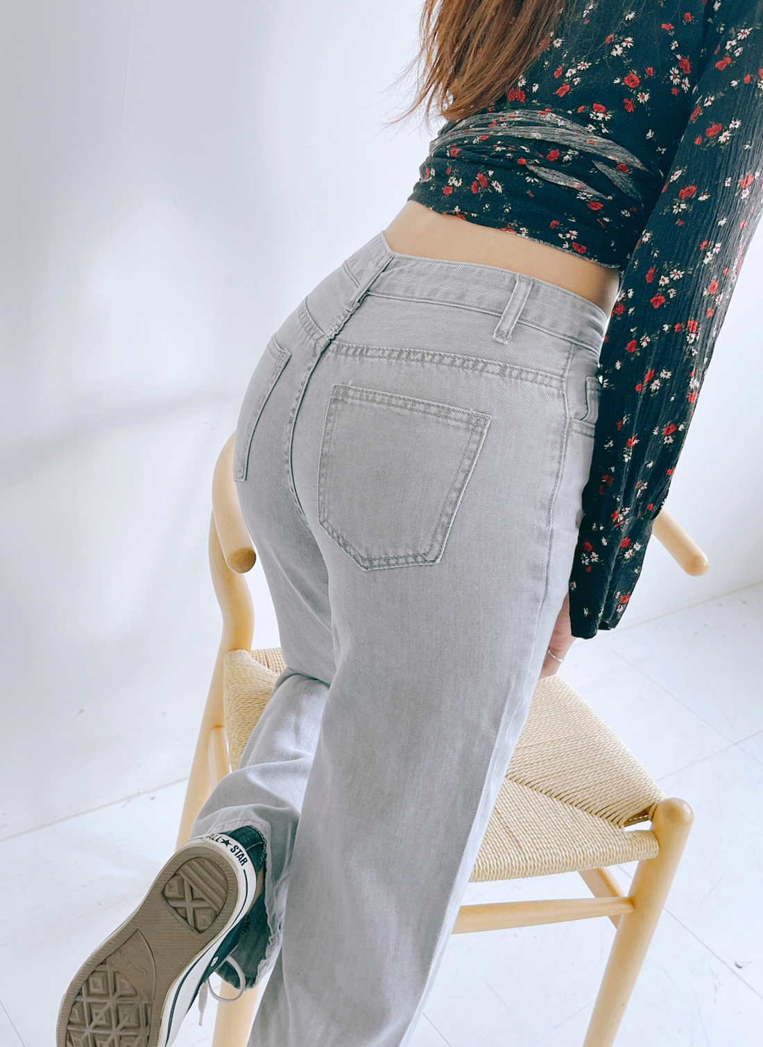 [選べる丈]ウォッシングストレートデニムパンツ | DHOLIC | 詳細画像10