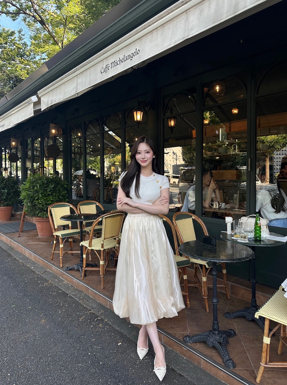 エアリーシフォンバルーンスカート | 詳細画像2