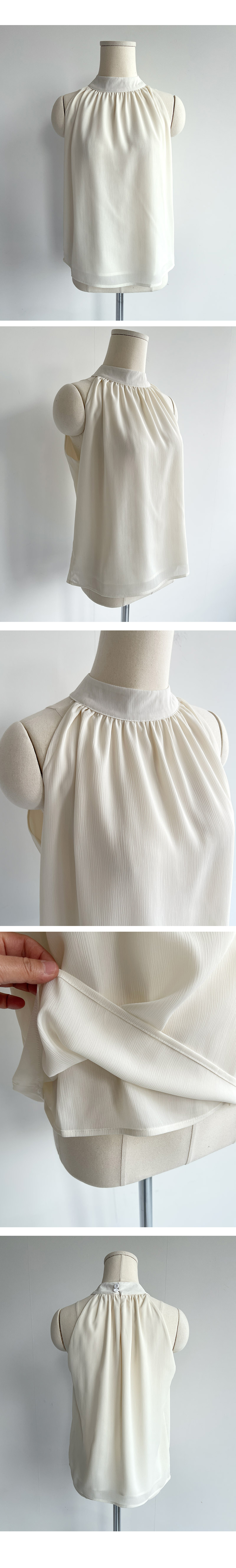 シアーホルターネックトップス | 詳細画像11