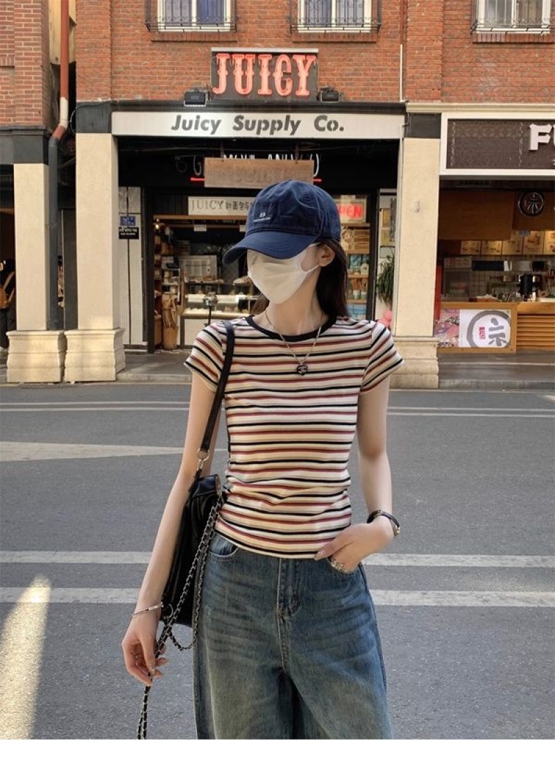 半袖ボーダーTシャツ | 詳細画像2