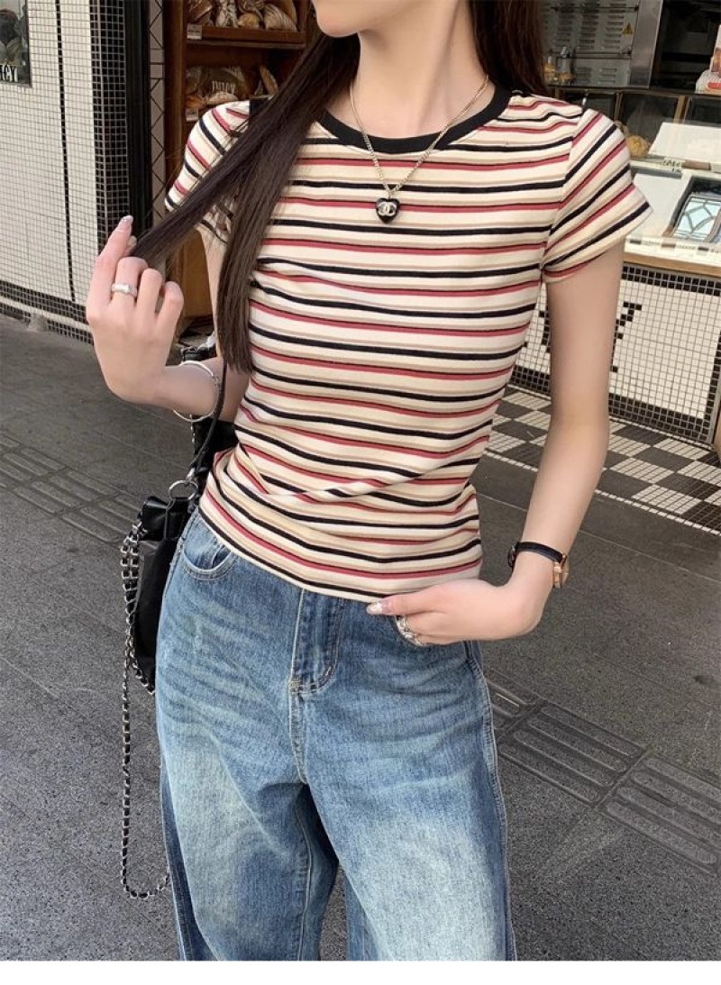 半袖ボーダーTシャツ | 詳細画像10