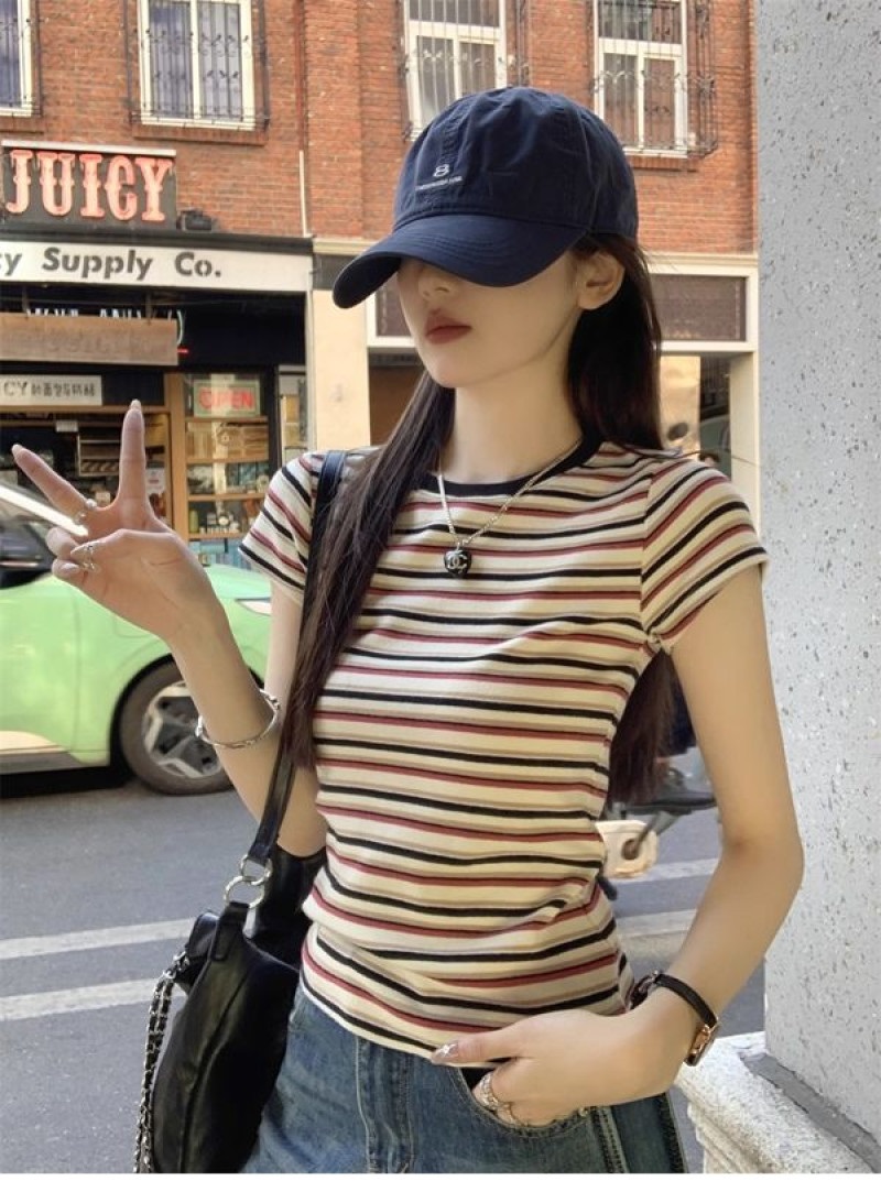 半袖ボーダーTシャツ | 詳細画像12