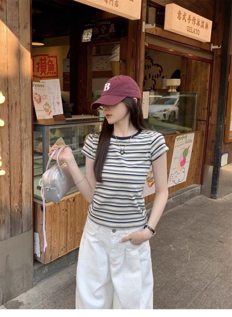半袖ボーダーTシャツ | 詳細画像26