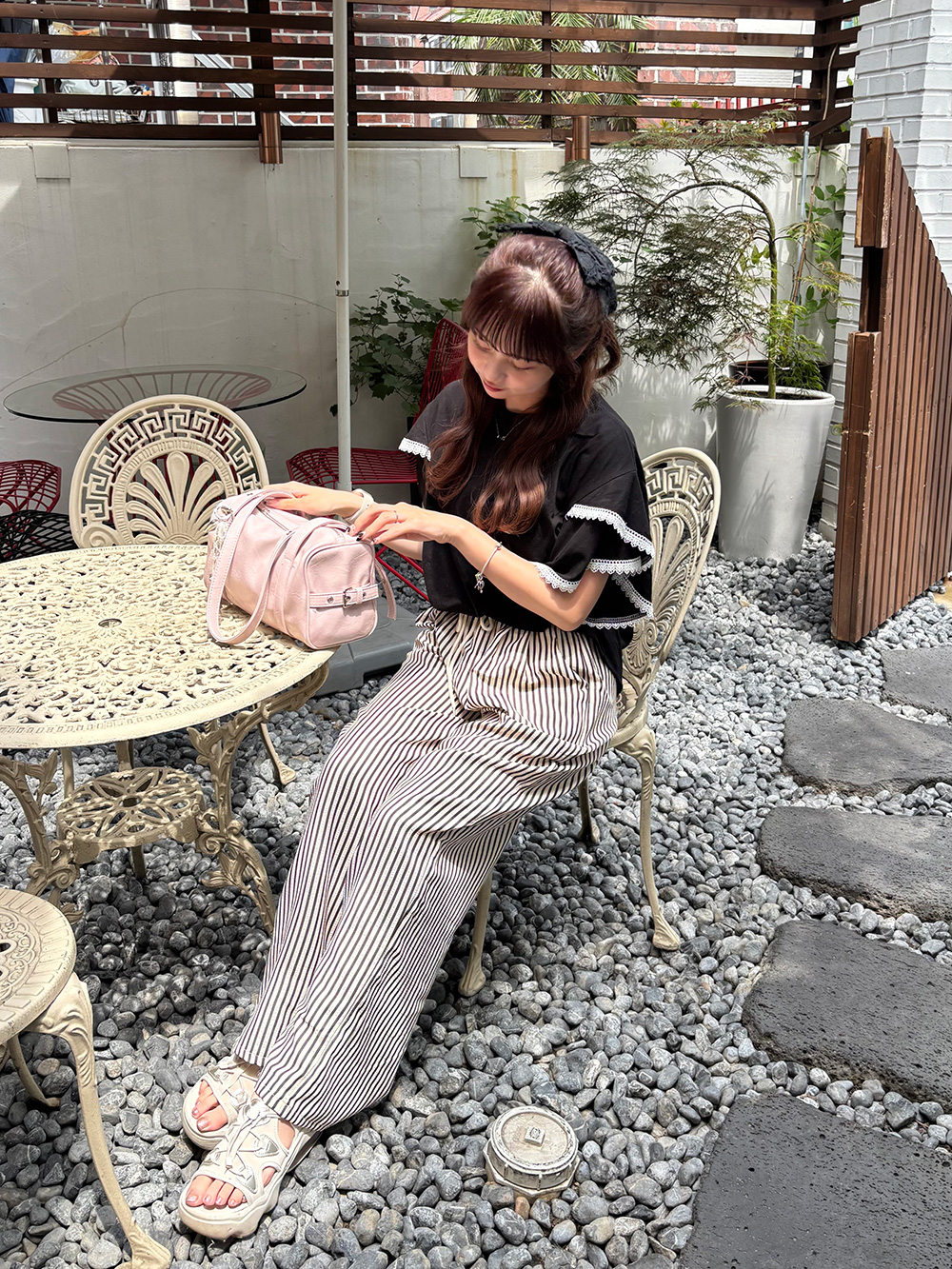 フリル袖Tシャツ | 詳細画像7