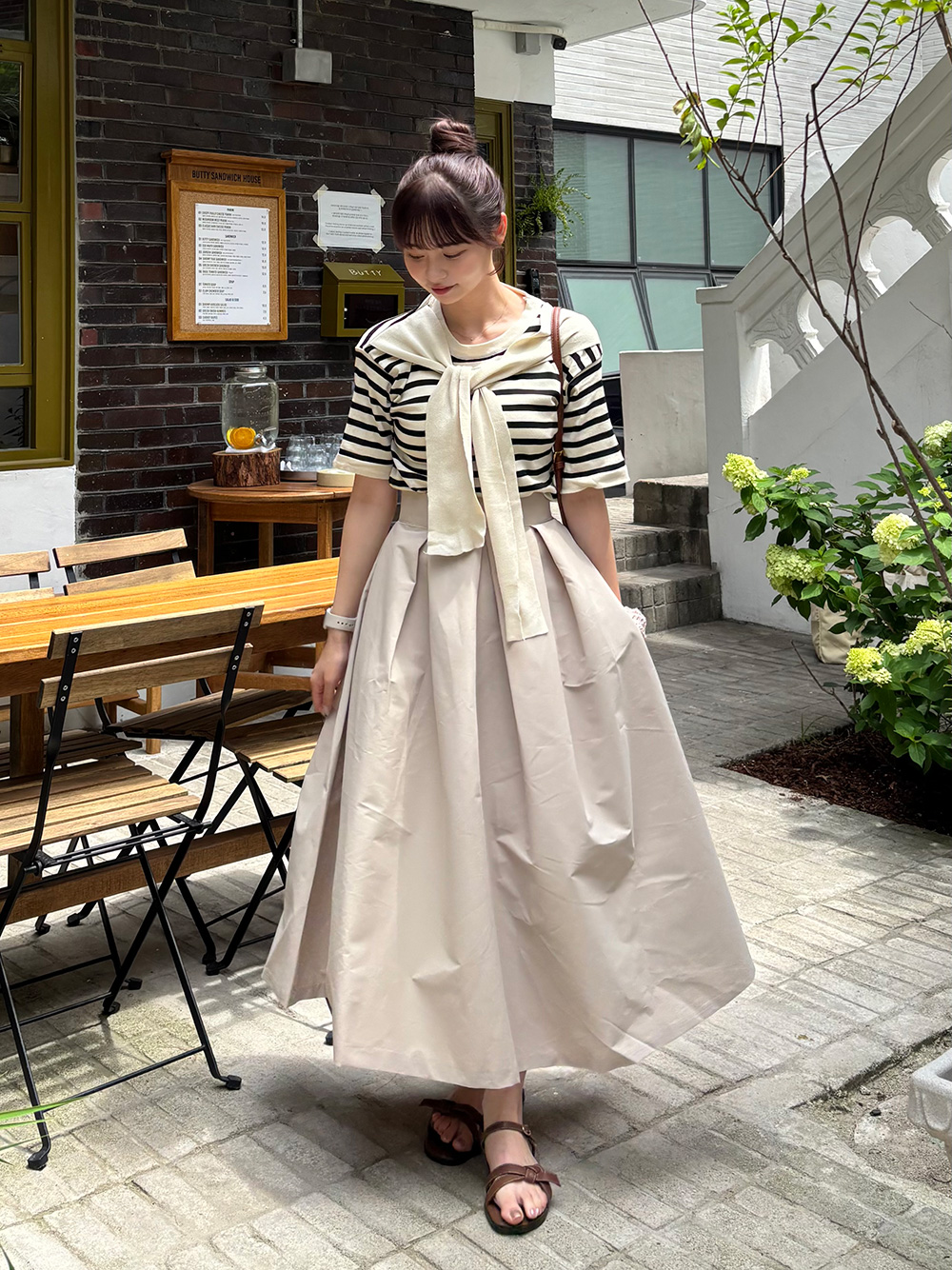 プリーツフレアスカート | 詳細画像4