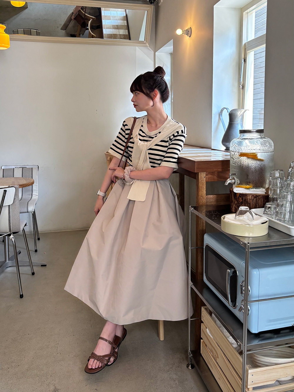 プリーツフレアスカート | 詳細画像8