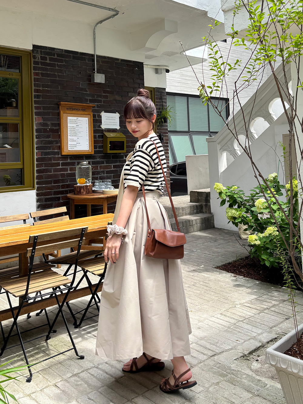 プリーツフレアスカート | 詳細画像11