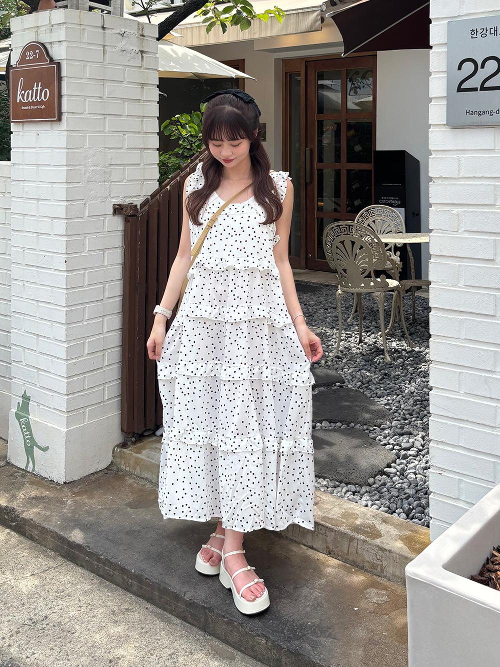 ドットフリルワンピース | 詳細画像2