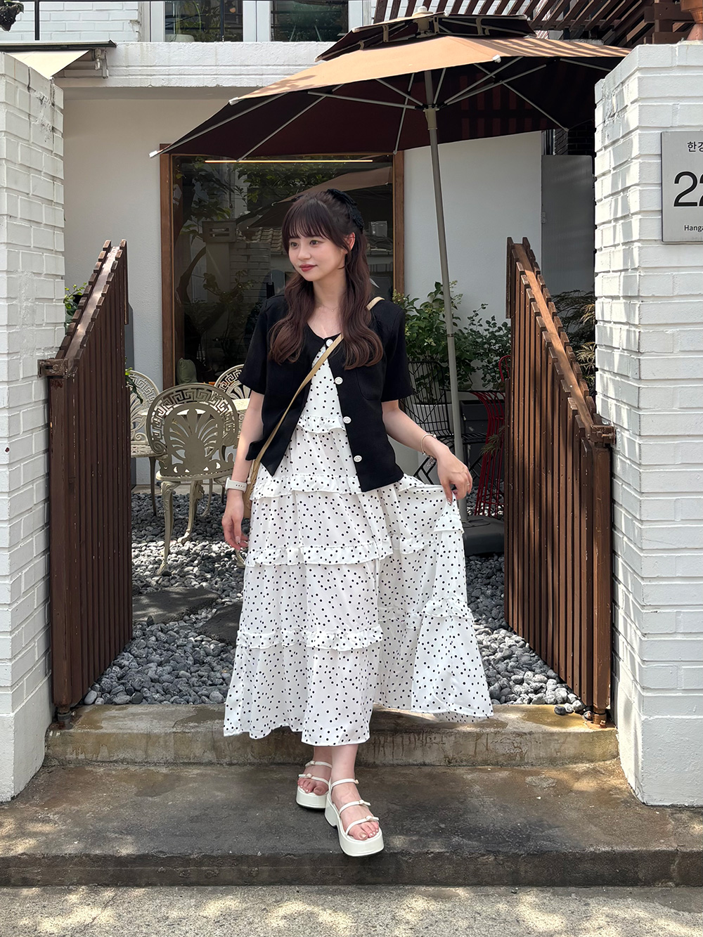 ドットフリルワンピース | 詳細画像7