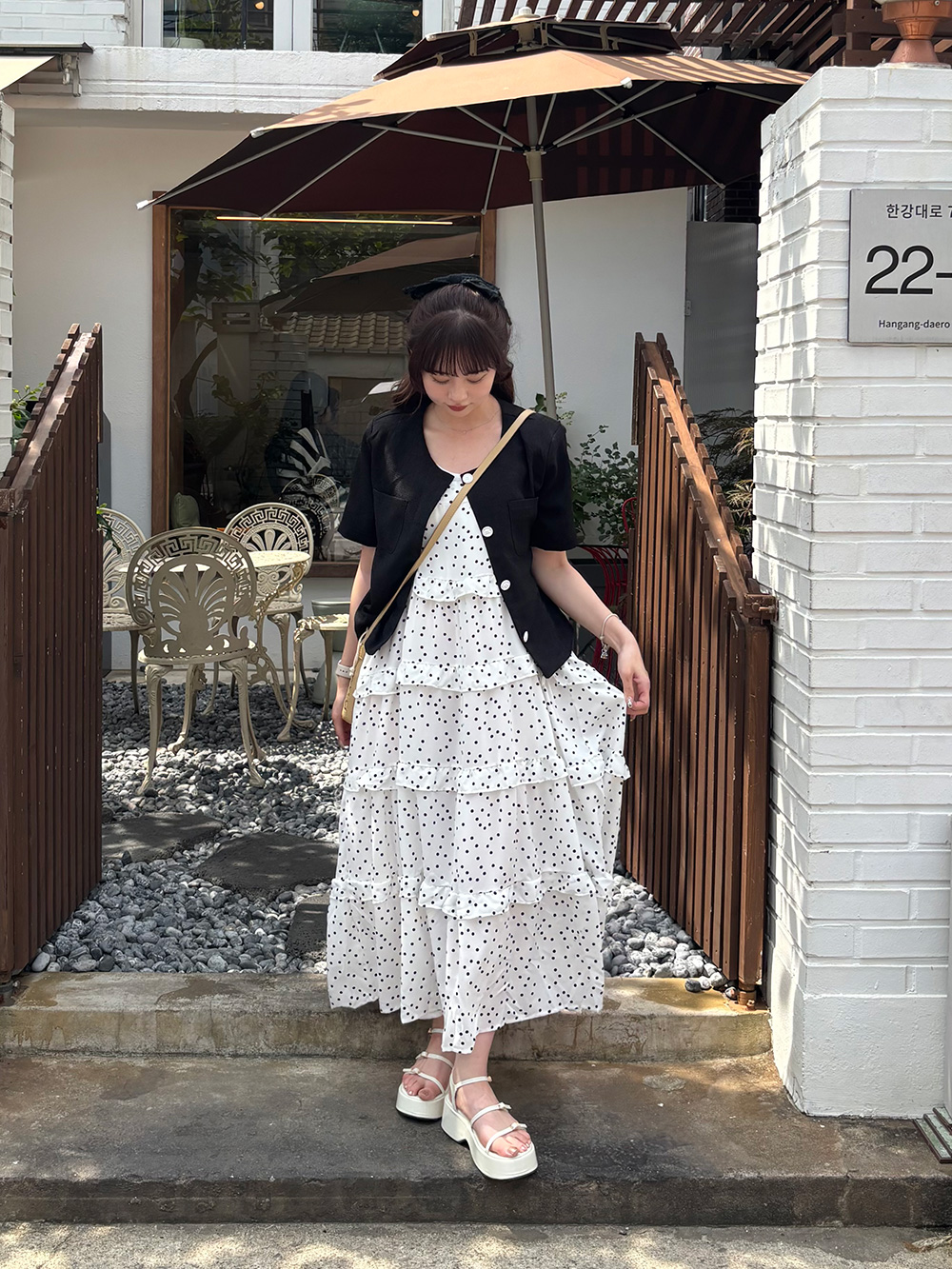 ドットフリルワンピース | 詳細画像12