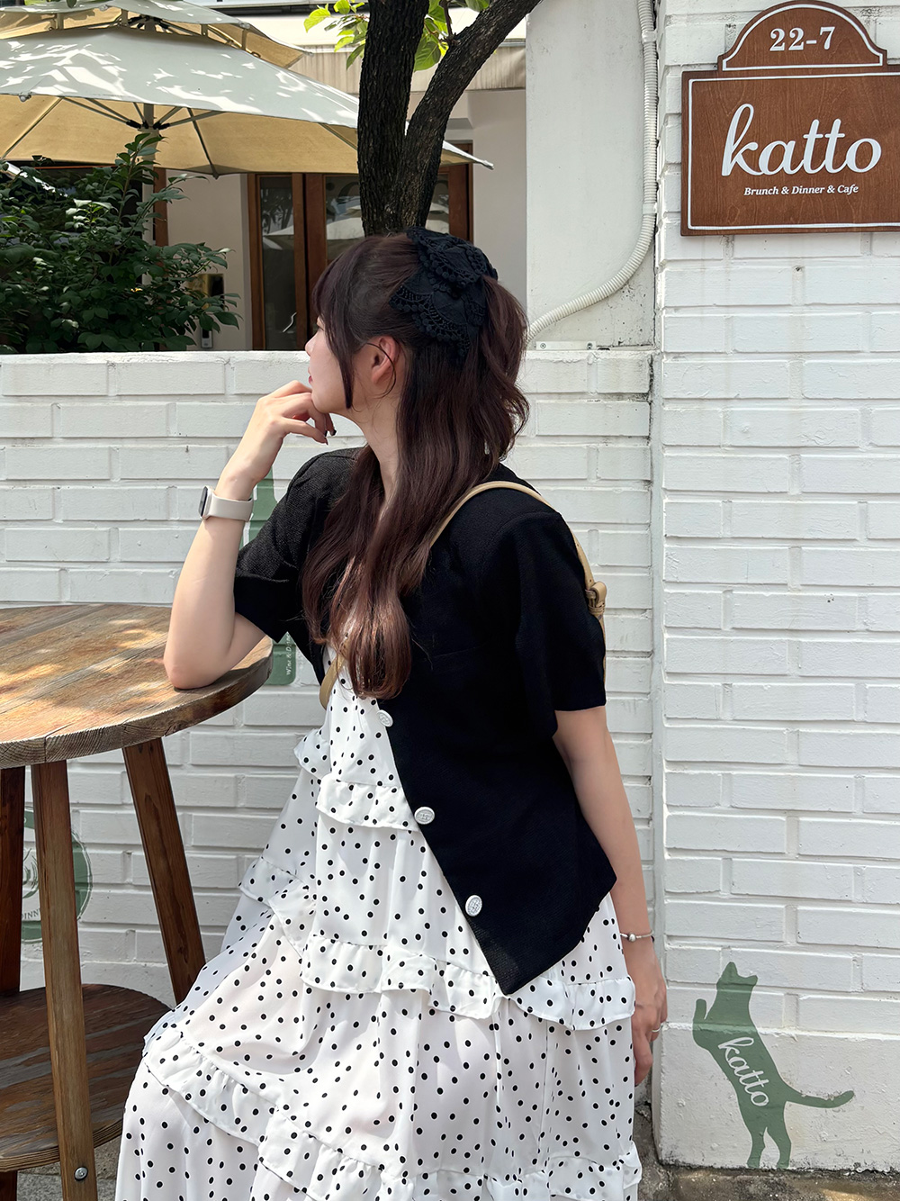ドットフリルワンピース | 詳細画像14