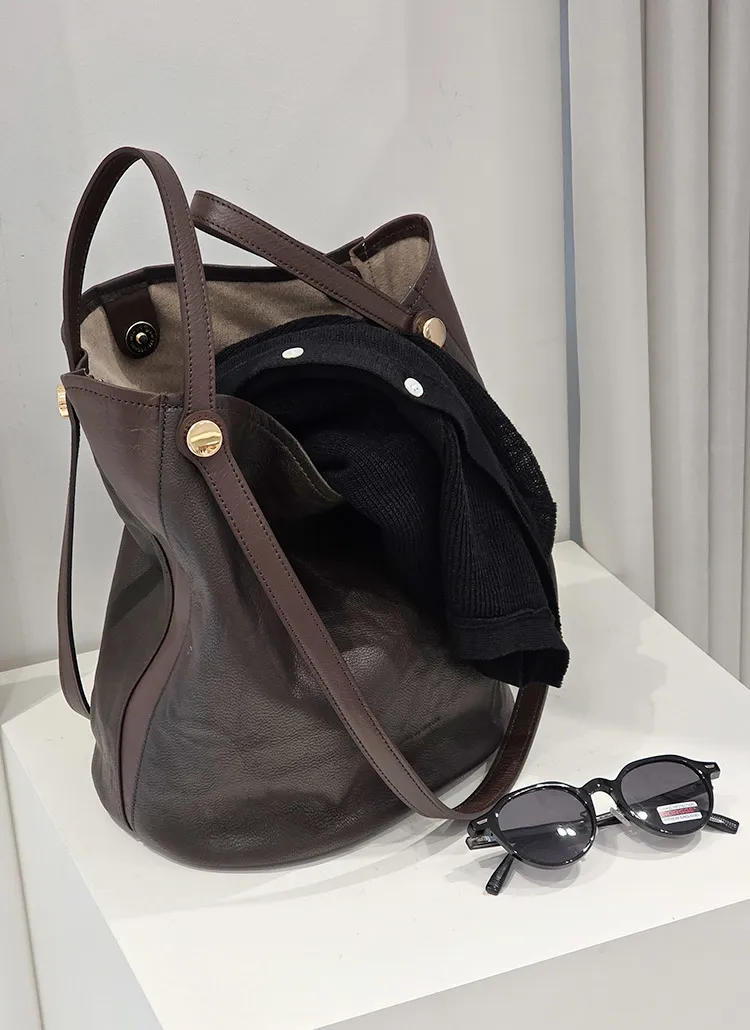 3WAYカウレザーシーレザーショルダーバッグショルダーバッグ | whosbag | 詳細画像1