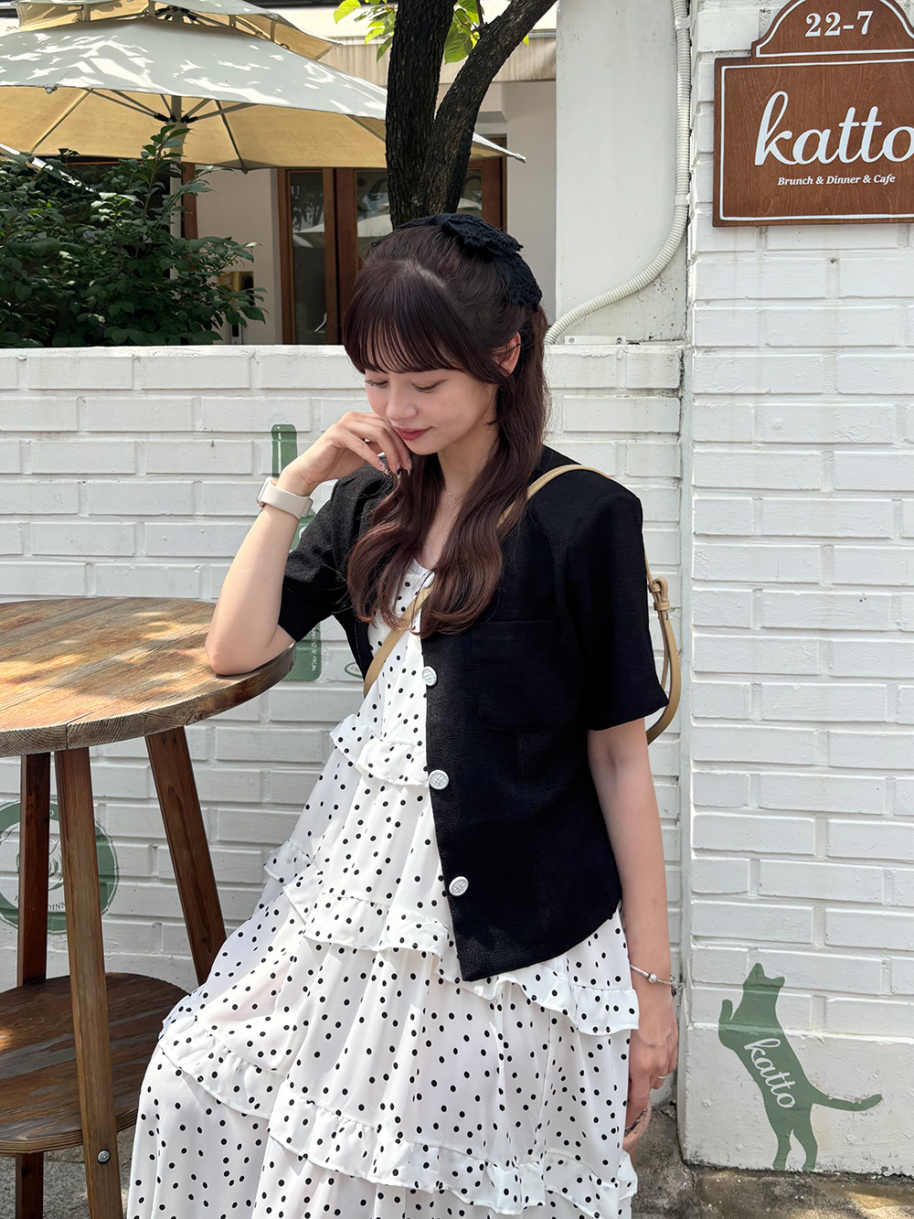 リネン混ジャケット | 詳細画像5