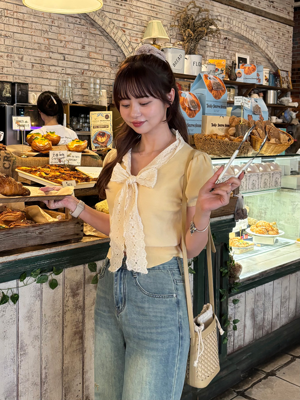 レースリボンカーディガン | 詳細画像2