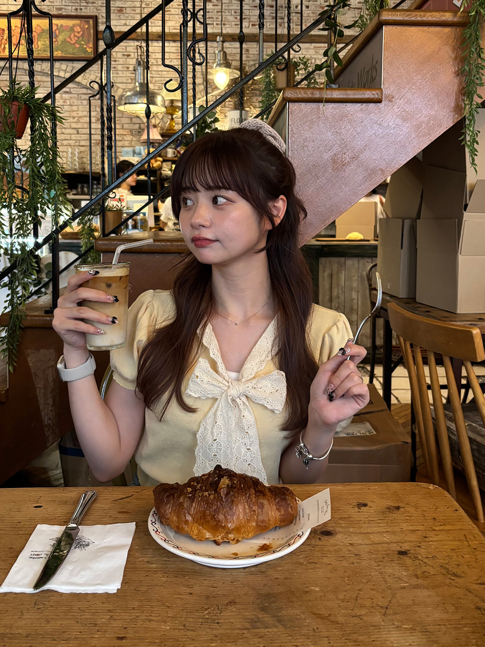 レースリボンカーディガン | 詳細画像4