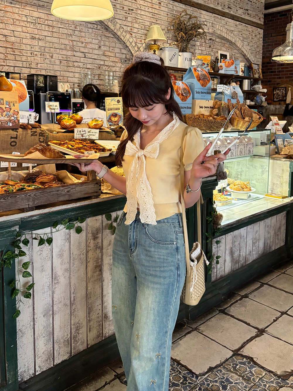 レースリボンカーディガン | 詳細画像8