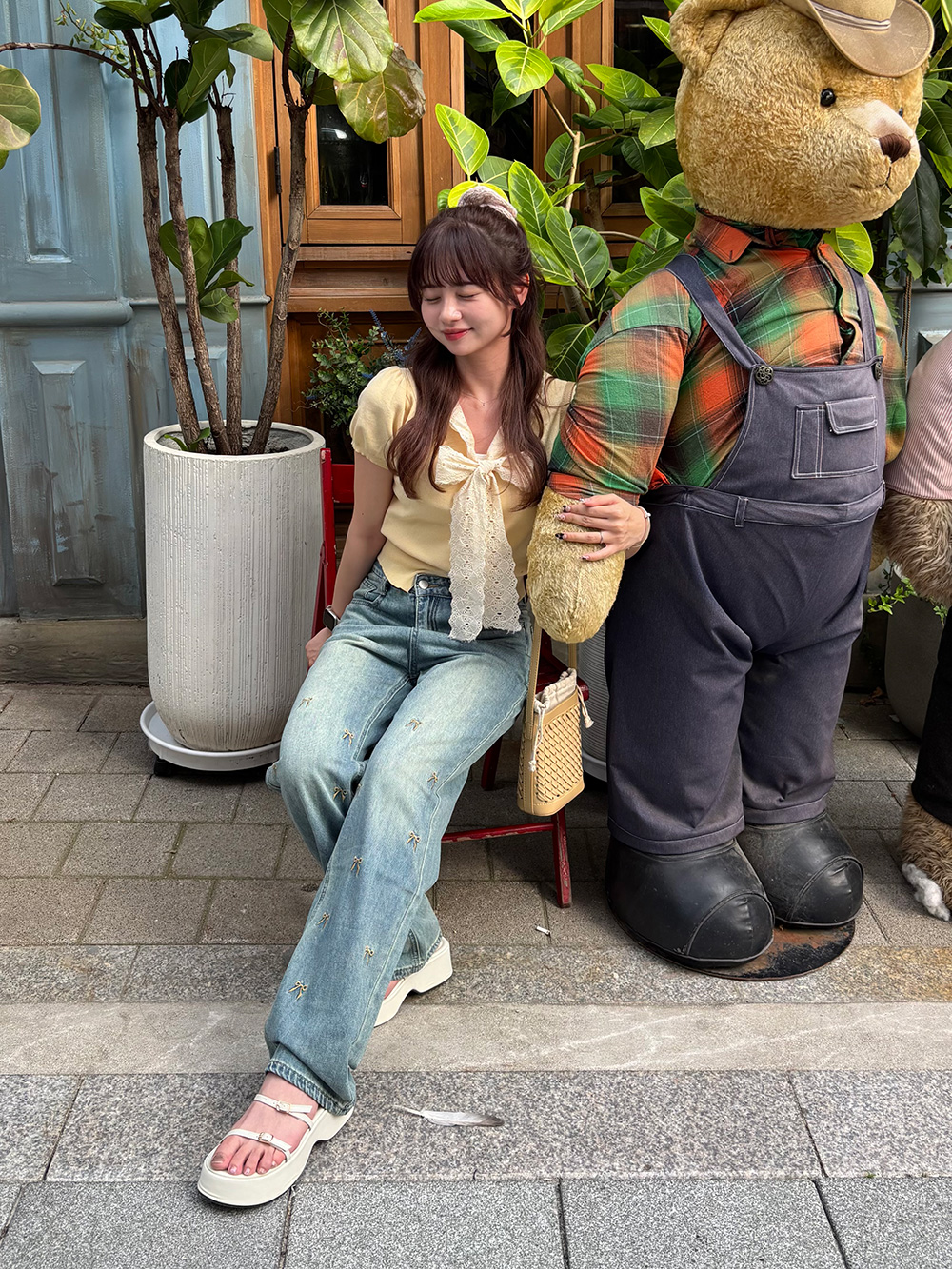 レースリボンカーディガン | 詳細画像9