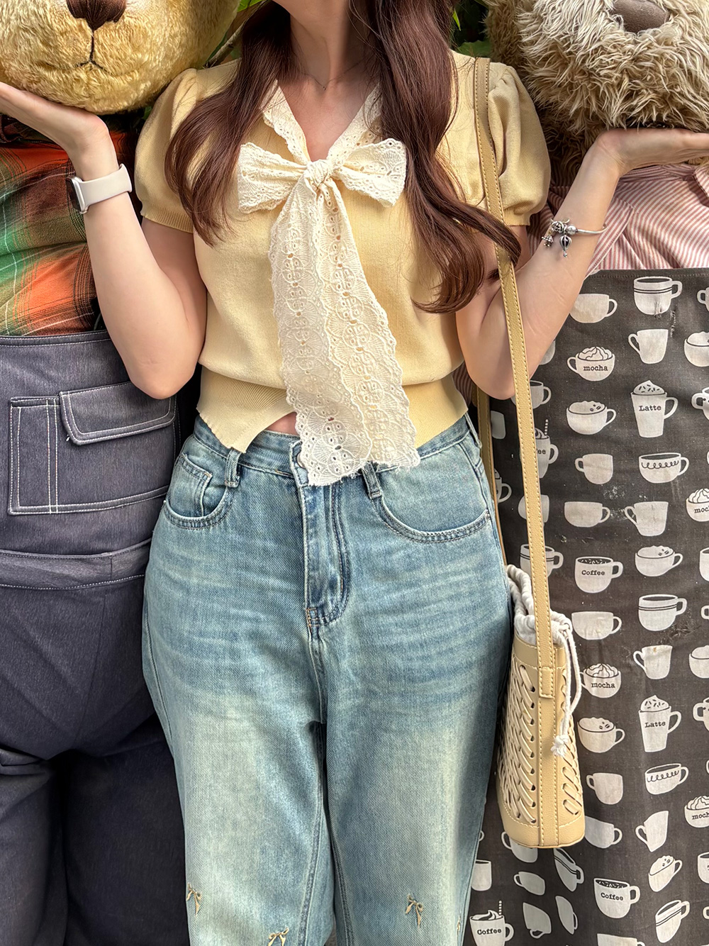 レースリボンカーディガン | 詳細画像12