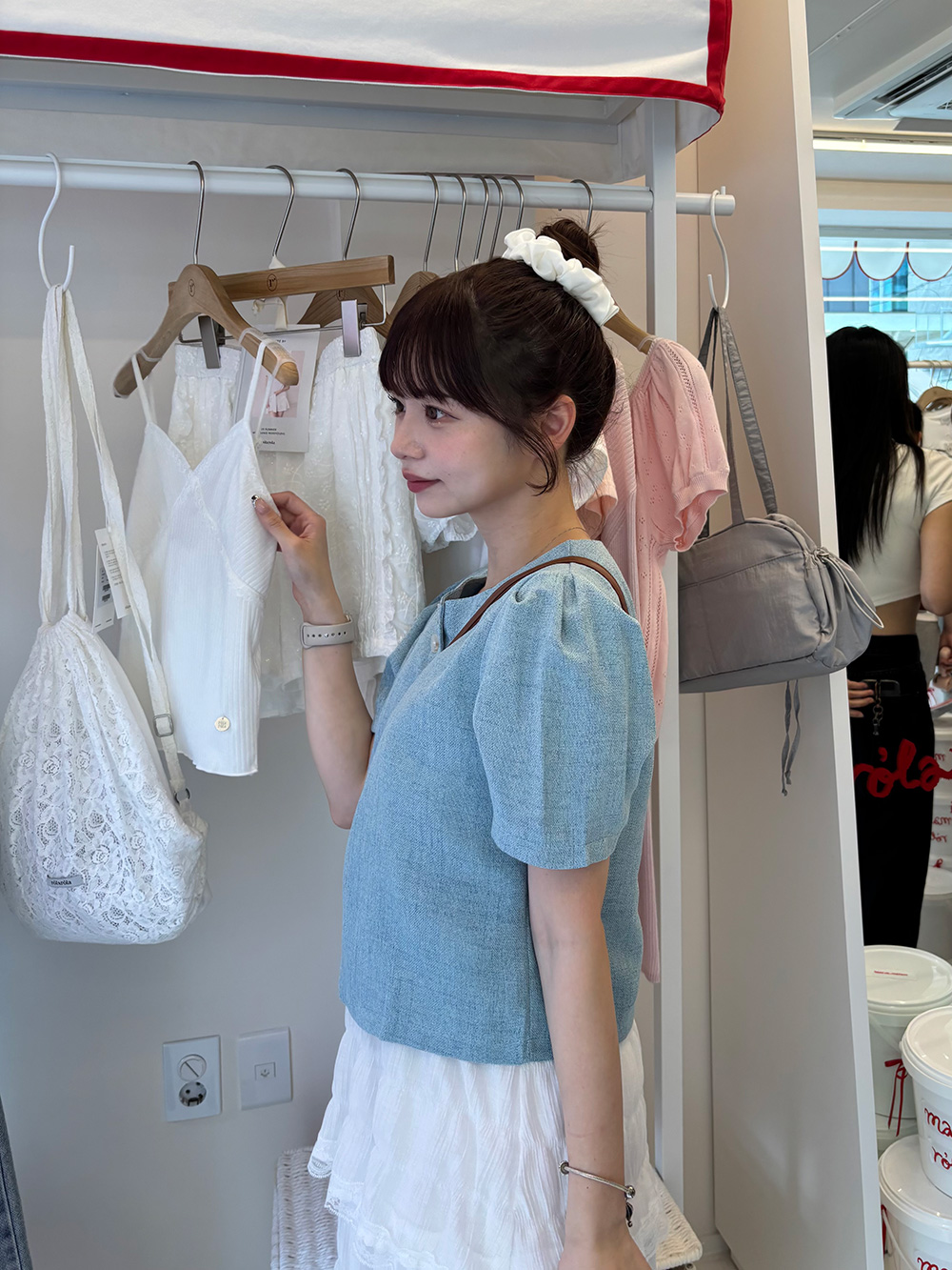 パフスリーブボタンジャケット | 詳細画像6