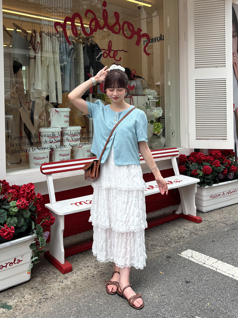 パフスリーブボタンジャケット | 詳細画像13