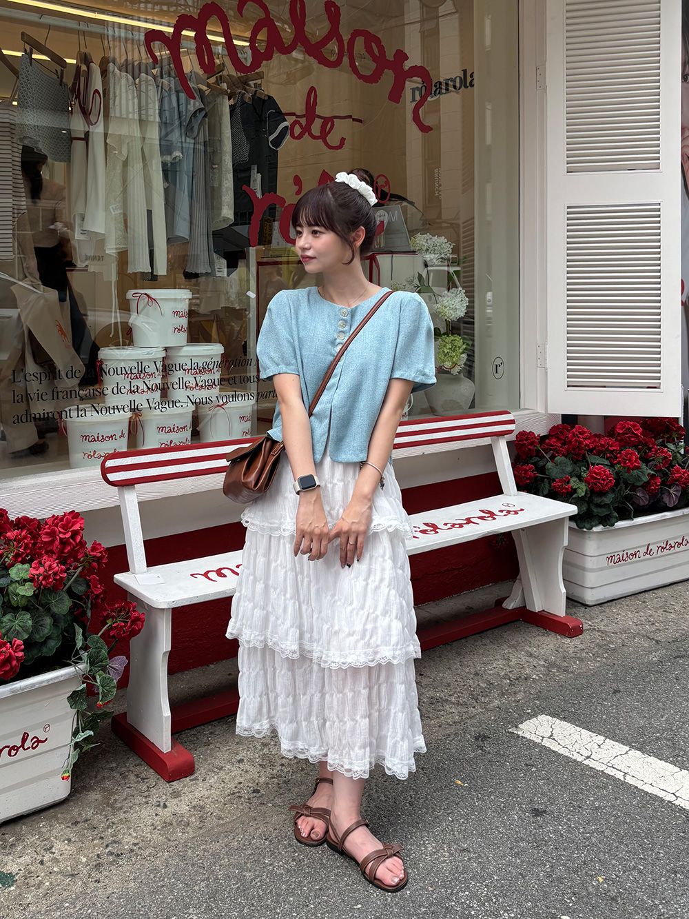 フリルティアードキャミワンピース | 詳細画像3