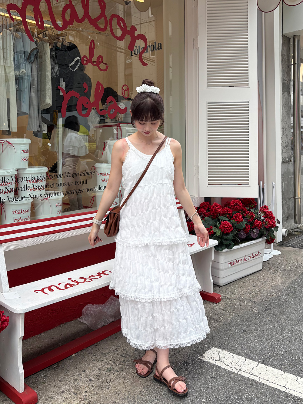 フリルティアードキャミワンピース | 詳細画像4