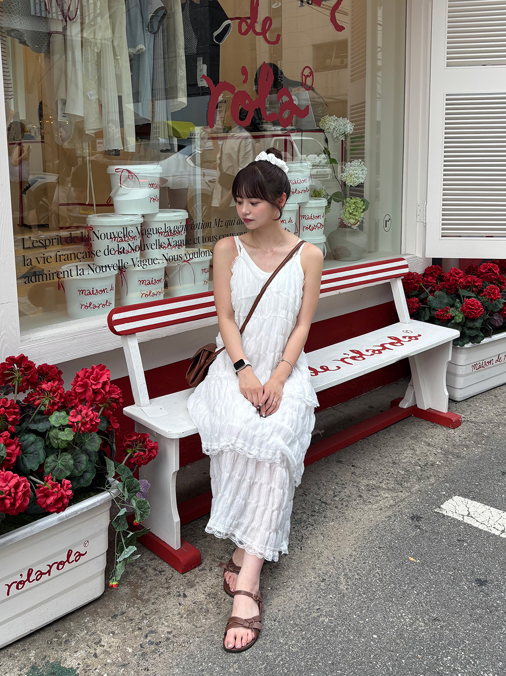 フリルティアードキャミワンピース | 詳細画像6