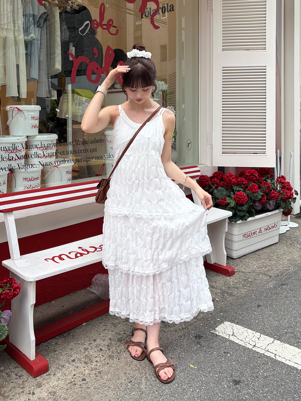 フリルティアードキャミワンピース | 詳細画像9