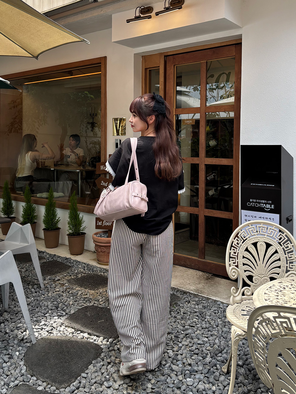 ストライプリネンパンツ | 詳細画像5