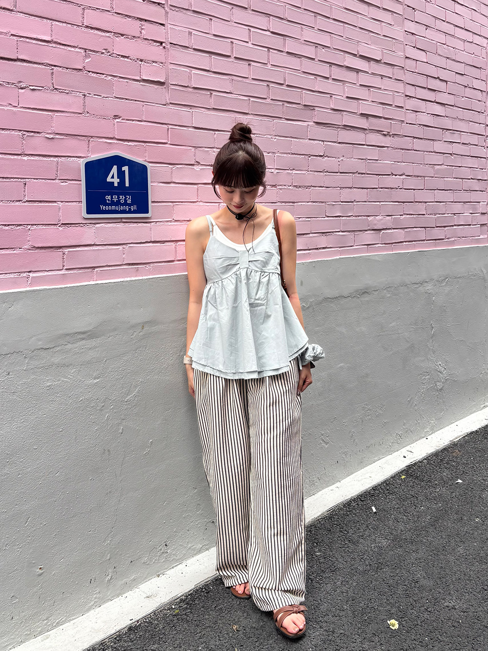 ストライプリネンパンツ | 詳細画像14