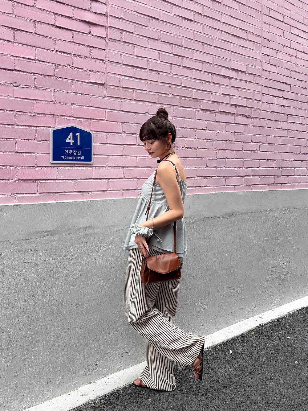 ストライプリネンパンツ | 詳細画像19