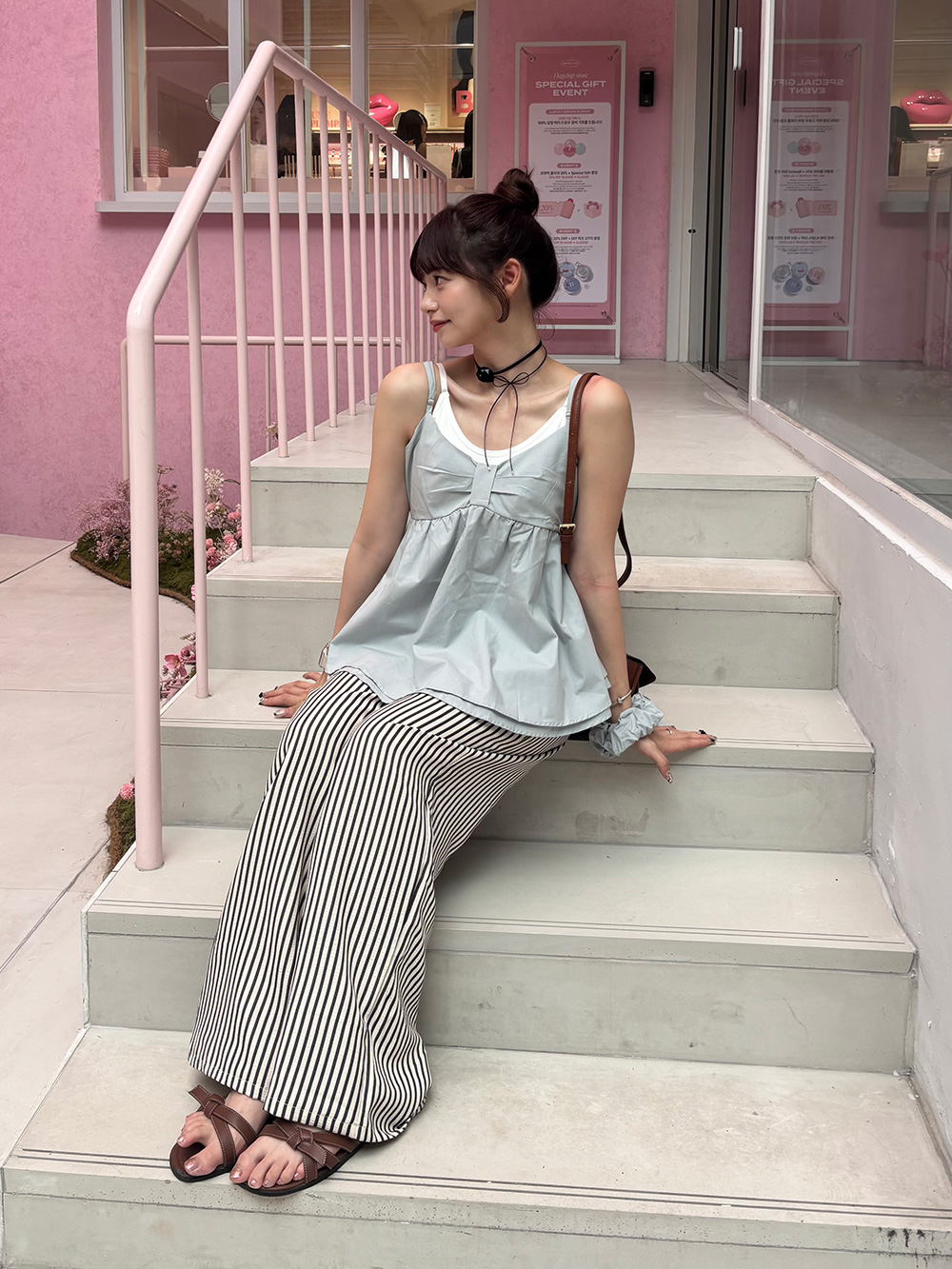 ストライプリネンパンツ | 詳細画像20